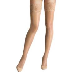 Wolford Tights & Stay-Ups Wolford Satin Touch 20 Stay-Up - Gobi