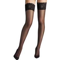 Wolford Tights & Stay-Ups Wolford Satin Touch 20 Stay-Up - Black