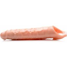 TPR Penis Sleeves Sex Toys Size Matters 3" Flesh Penis Extender Sleeve