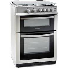 60cm - Silver Gas Cookers Montpellier MDG600LS Black, White, Silver