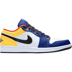 Nike Air Jordan 1 Low M - White/Deep Royal Blue/Laser Orange/Track Red