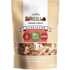 Vanilla Cereal, Porridge & Oats Clean Eating Muesli Chunky Strawberry & Chocolate 500g 1pack
