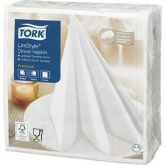 Red Plates, Cups & Cutlery Tork Plates, Cups & Cutlery LinStyle DinnerNap White 50-pack