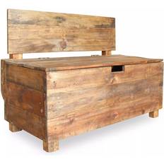 Manor House 808138 Storage Bench 86x60cm