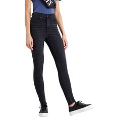 Levi's Mile High Super Skinny Jeans - Black Haze/Black