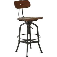 Walnuts Chairs Fifty Five South New Foundry Bar Stool 111cm