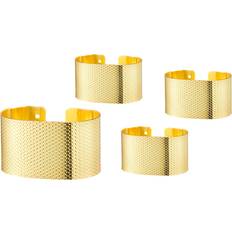 Dorre Svea Gold Plated Napkin Ring 6pcs