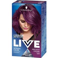 Hair Dyes & Colour Treatments Schwarzkopf Live Intense Colour Urban Metallics U69 Amethyst Chrome