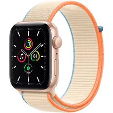 Apple Wi-Fi - Wireless Charging - iPhone Smartwatches Apple Watch SE 2020 44mm Aluminium Case with Sport Loop