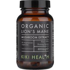 Glutenfree Supplements Kiki Health Organic Lion's Mane Extract Mushroom 60 pcs