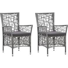 vidaXL 45995 2-pack Garden Dining Chair