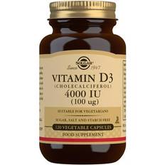 Solgar Vitamins & Minerals Solgar Vitamin D3 4000 IU 120 pcs