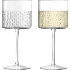 LSA International Wicker Wine Glass 2pcs