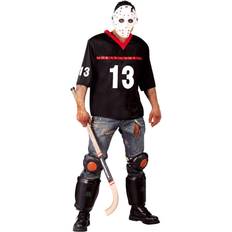 Horror-Shop Hockey Player Costume with Mask