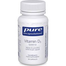 Pure Encapsulations Vitamin D3 5000 IU 60 pcs
