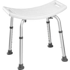 Silver Shower Stools tectake 402510