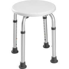 Silver Shower Stools tectake 402509