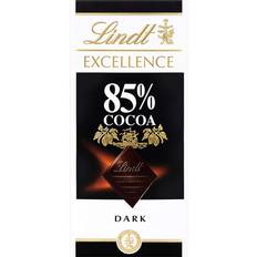 Lindt Excellence Cocoa 85% Chocolate Bar 100g