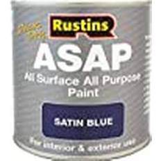 Rustins Quick Dry All Surface All Purpose Wood Paint Blue 0.5L