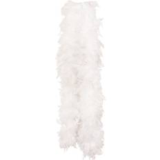 Feathers & Boa Accessories Fancy Dress Bristol Novelty Feather Boa White