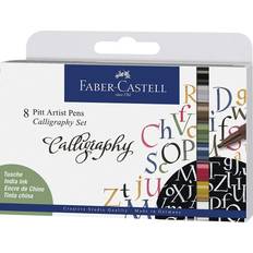 Faber-Castell Pitt Artist Pens Calligraphy 8-pack