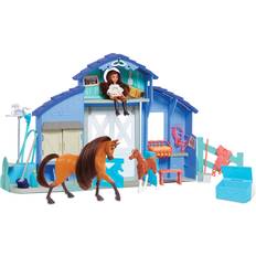 Just Play Dreamworks Spirit Riding Free Spirit & Lucky Grooming Paddock