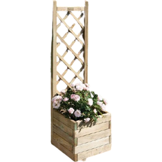 Rowlinson Square Lattice Flower Box 40x40x140cm