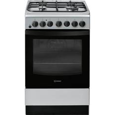 50cm - A Cookers Indesit IS5G4PHSS Grey