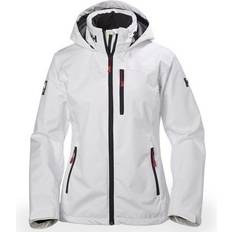 Helly Hansen M - Women Outerwear Helly Hansen W Crew Hooded Midlayer Jacket - White