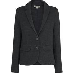 Slim - Women Blazers Whistles Slim Jersey Jacket - Dark Grey