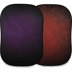 Lastolite Vintage Collapsible Background 1.5x2.1m Aubergine/Crimson