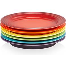 Le Creuset Dishes Le Creuset Rainbow Plate Sets 22cm 6pcs