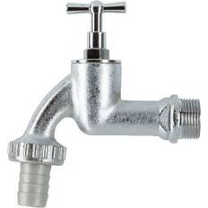 Silver Water Taps Gardena Tap with Threaded Hose Coupling 7331-20