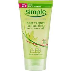 Non-Comedogenic Face Cleansers Simple Kind to Skin Refreshing Facial Wash 150ml