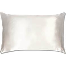 Slip Pure Silk Pillow Case White, Pink (76x51cm)