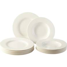 Villeroy & Boch Vivo Basic Plate Sets 12pcs