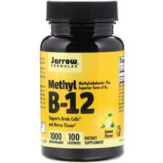 Lemon Supplements Jarrow Formulas Methyl B-12 1000mcg 100 pcs