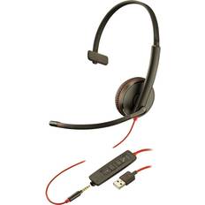 Poly On-Ear Headphones Poly Blackwire C3215