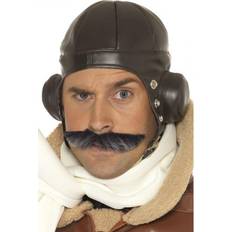 Brown Headgear Smiffys Flying Helmet