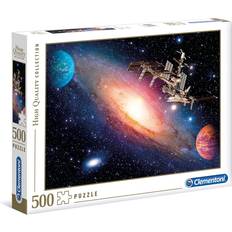 Knob Puzzles Clementoni High Quality Collection International Space Station 500 Pieces