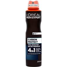 L'Oréal Paris Oily Skin Toiletries L'Oréal Paris Men Expert Carbon Protect 48H Anti-Perspirant Deo Spray 250ml