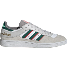 Grey Handball Shoes adidas Handball Top - Grey Three/Collegiate Green/Lush Red