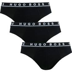 Hugo Boss Briefs Men's Underwear HUGO BOSS Stretch Cotton Briefs 3-pack - Black