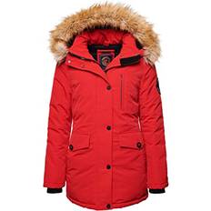 Superdry Everest Parka - High Risk Red