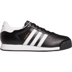 Gold - Men Shoes Adidas Samoa - Core Black/Cloud White/Gold Metallic