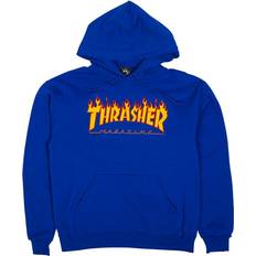 Thrasher Magazine Flame Logo Hoodie Unisex - Royal