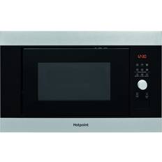 Hotpoint Countertop - Medium size - Sideways Microwave Ovens Hotpoint MF25GIXH Stainless Steel