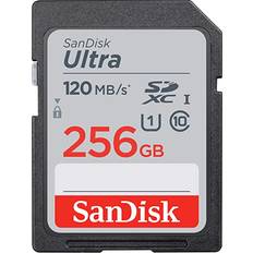 SanDisk 256 GB - SDXC Memory Cards & USB Flash Drives SanDisk Ultra SDXC Class 10 UHS-I U1 120MB/s 256GB