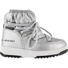 Moon Boot Winter Shoes Moon Boot Jr Girl Low Nylon WP - Silver