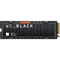 Western Digital M.2 - SSD Hard Drives Western Digital Black SN850 NVMe SSD with Heatsink 1TB